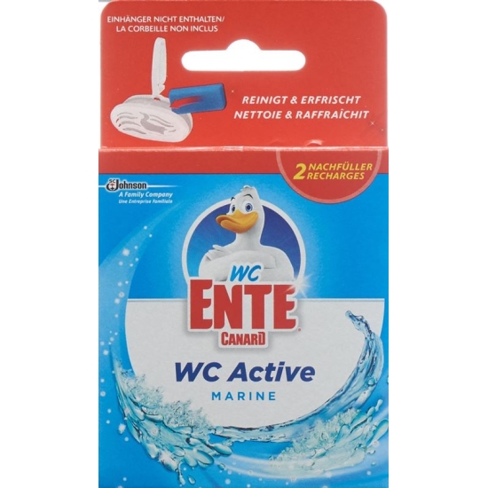 WC WC DUCK Active Nachfüller Marine 2 x 40 g