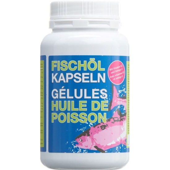 Phytomed fish oil 500mg + Vit K2 Vege 400 capsules