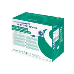 Sempermed Supreme Green surgical gloves 5.5 sterile 50 pairs