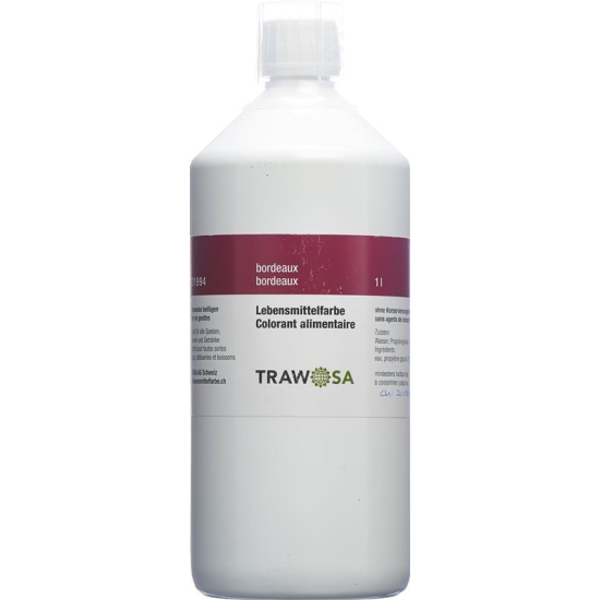 Trawosa food dye bordeaux 1000 ml