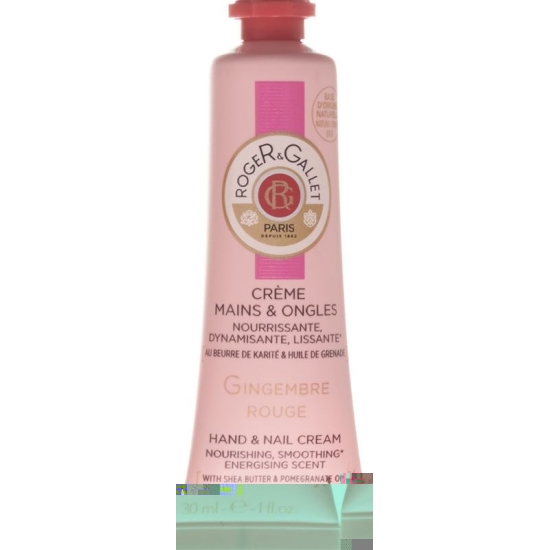 Roger Gallet Gingembre Rouge Hand Cream Tub 30ml buy online