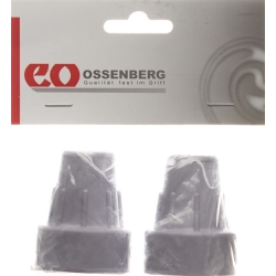 Ossenberg crutch capsule Pivoflex 16mm gray 1 pair