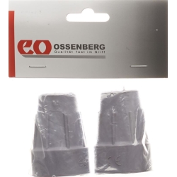 Ossenberg crutch capsule Pivoflex 19mm gray 1 pair