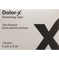 Dolor-X Kinesiology Tape 5cmx5m black
