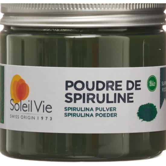 Soleil Vie Spirulina powder Bio 130 g