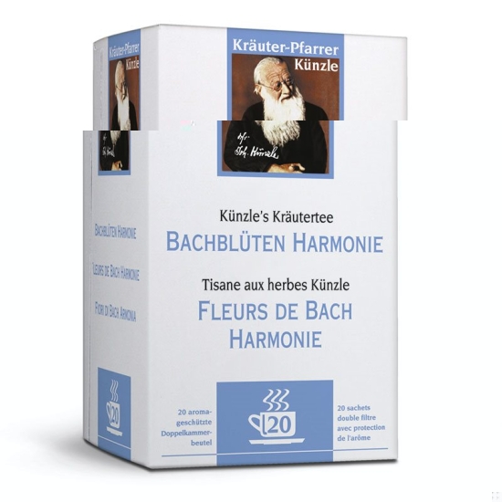 Herbal pastor Künzle Herbal Bach Flowers Harmony Btl 20 pcs