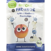 Naughty friends Fruchtchips Apple & Blueberry Btl 16 g