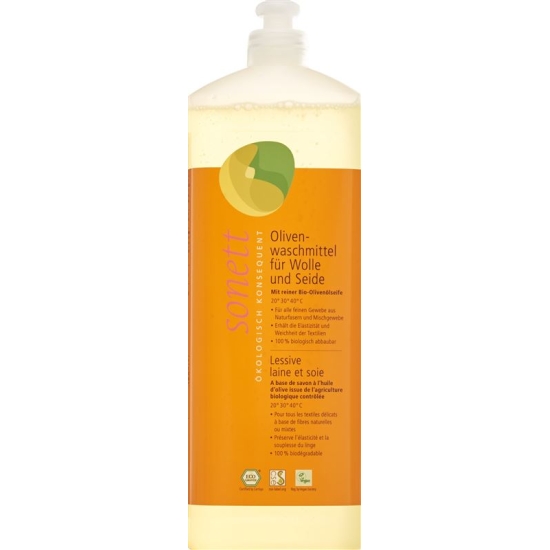 Sonnet olive detergent wool / silk 1 lt
