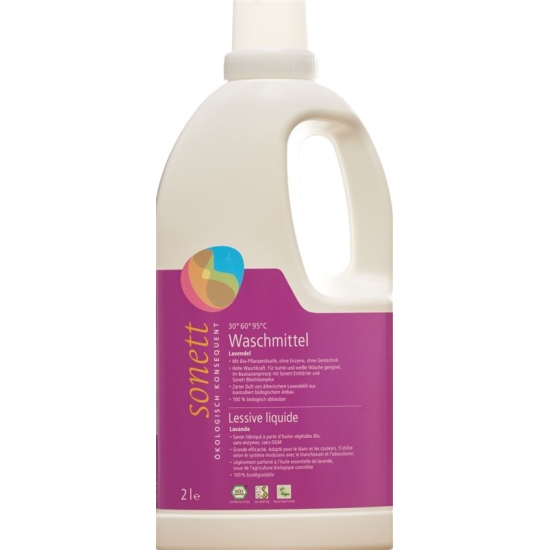 Sonnet detergent liquid 30 ° -95 ° C 2 lavender lt