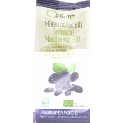 Optimys black mulberries Bio 180 g