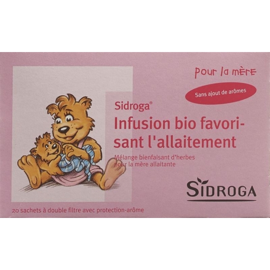 Sidroga organic breastfeeding tea 20 bags 1.5 g buy online