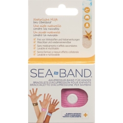 Sea-Band acupressure band Children pink one pair