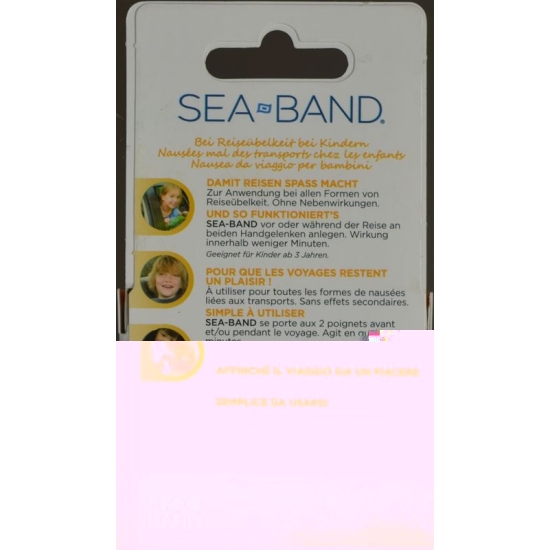 Sea-Band acupressure band children blue 1 pair