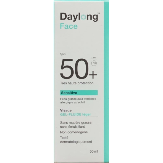 Daylong Sensitive Face cream gel / fluid SPF50 + Tb 50 ml