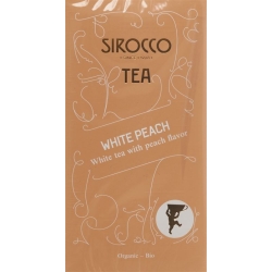 Sirocco teabags White Peach 20 pcs