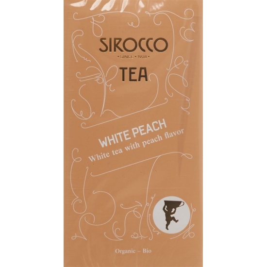 Sirocco teabags White Peach 20 pcs