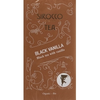 Sirocco Black Vanilla Tea Bags 20 pcs