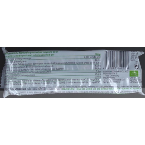 Schnitzer Bio Break Nut mix bar 24 x 40 g