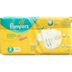 Pampers Premium Protection New Baby Gr2 4-8kg Mini Economy Pack 54 pcs