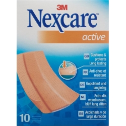 3M Nexcare plasters Flexible Foam Active Bands 6 x 10 cm 10 pcs