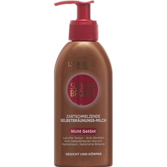 Sublime Bronze Selbstbräungs milk 150ml