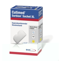 Cutimed Sorbion Sachet XL 45x25cm 10 pcs