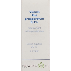 Iscador Viscum Pini Praeparatum 0.1% Dilutio aquosa 20 ml