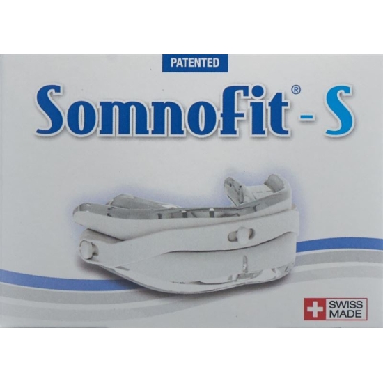 SOMNOFIT-S jaw brace Schlafapnoea and snoring