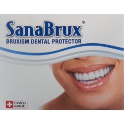 Sanabrux splint against teeth grinding (bruxism)