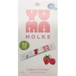 Yuma whey strawberry; raspberry 14 x 25 g