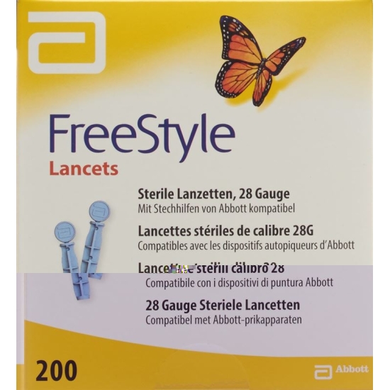 Abbott FreeStyle lancets 200 pcs