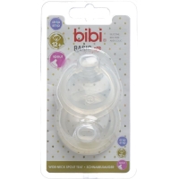 Bibi wide-mouth suction BasicCare beak Sil SV-A + B 2 pcs