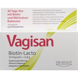 Vagisan biotin-lacto Cape 30 pcs