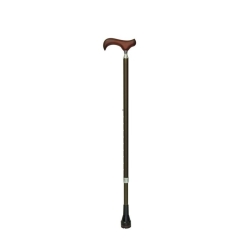 Dr. Cane metal Stock 70-93cm bronze Derby grasp on hardwood. > 100kg