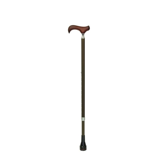 Dr. Cane metal Stock 70-93cm bronze Derby grasp on hardwood. > 100kg