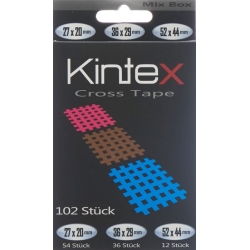 Kintex Cross Tape Mix Box plaster 102 pcs