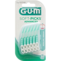 GUM SUNSTAR bristles Softpicks Advanced Regular 30 pcs