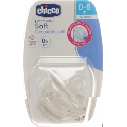 Chicco Physiological Soother GOMMOTTO silicone mini 0-6m DE / FR