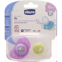 Chicco Physiological Soother silicone maxi PINK 16-36m CASE IT / DE / FR 2 pcs