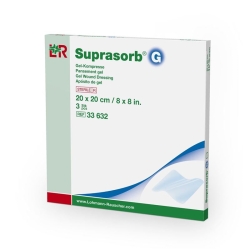 Suprasorb G gel compress 20x20cm 3 pcs