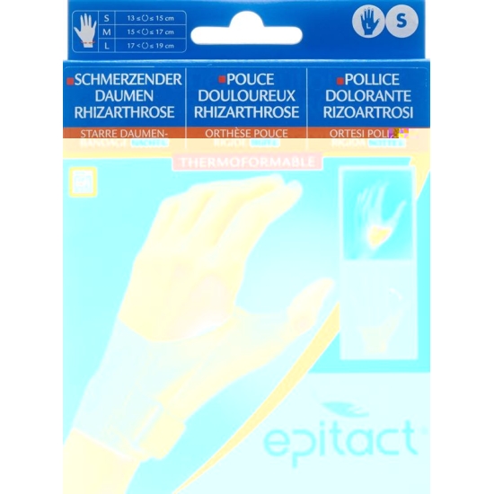 Epitact rigid thumb bandage NIGHT S 13-15cm left