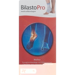Bilasto Pro Malleo ankle bandage XL gray with silicone pads