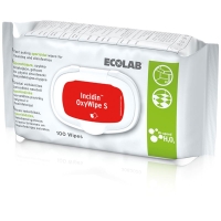 Incidin OxyWipe S ready to use sporicidal surface disinfection wipe 100 pcs