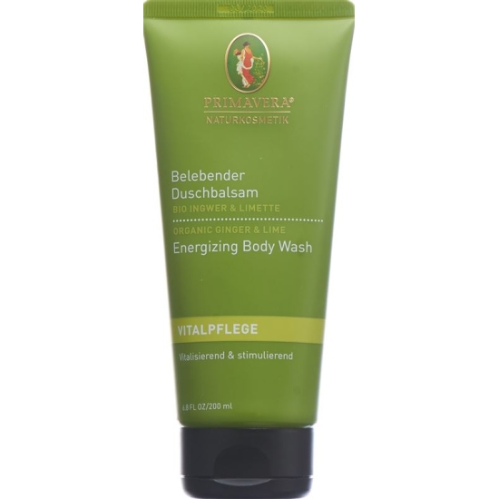 Primavera Revitalizing Duschbalsam Ginger Lime 200 ml