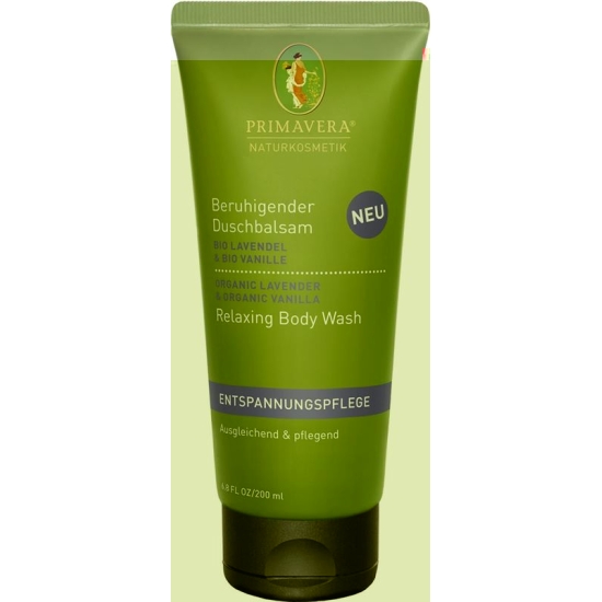 Primavera Soothing Duschbalsam lavender vanilla 200 ml