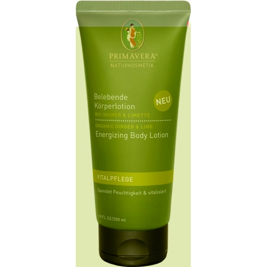 Primavera Revitalizing Body Lotion Ginger Lime 200 ml