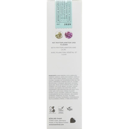 Börlind Mask Skin & Pore Black Mask 75ml