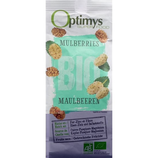 Optimys Mulberries Organic 180 g