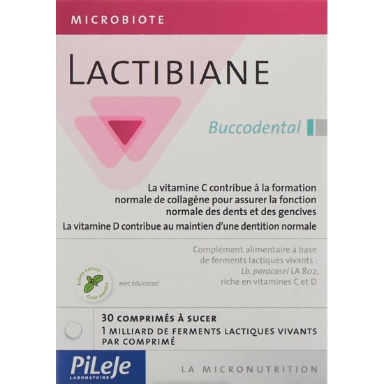 LACTIBIANE teeth and gums Lutschtabl 30 pcs