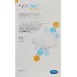 HydroTac Comfort wound dressing 8x15cm sterile 10 pcs